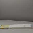 Cordless Light Filtering Mini Blind - 35 Inch Width, 64 Inch Length, 1" Slat Size - Pearl White - Cordless GII Morningstar Horizontal Windows Blinds for Interior by Achim Home Decor