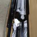 Flolinda Metal Bunk Bed Twin Over Twin, Heavy Duty Bunk Beds with 2 Ladders and 11.8" Full-Length Guardrail, Space-Saving Bunk Bed with Storage, No Box Spring Needed, Easy Assemble, Black