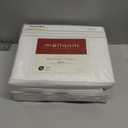 Mellanni Queen Sheets Set - 4 PC Iconic Collection Bedding - Hotel Luxury, Extra Soft, Cooling Bed Sheets - Wrinkle, Fade, Stain Resistant (Queen, White)