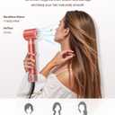 Hot Air Styler & Hair Styler- High-Speed Hair Blow Dryer Brush, Fast Drying No Heat Damage Multi-Styler with Auto Wrap Curlers for Volumizing Curl Straighten Frizz-Free Styling with Travel Bag