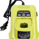 Lasica Replacement for Ryobi P117 18 Volt Battery Charger, Compatible with Ryobi 12V-18V ONE+ Plus Cordless Power Tool Battery Charger