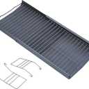 810-0029 Charcoal Ash Pan Replacement Parts for Nexgrill Charcoal Tray Adjustable Ash Catcher 810-0029 29in Barrel Grill Smoker Parts with Fire Grate Hangers Grill Accessories
