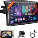 [4+64GB] Android 15 Car Radio for Toyota Sienna 2004-2010 with Wireless Carplay Android Auto, 9 Inch HD Touchscreen Car Stereo with WiFi GPS Bluetooth5.0 FM/RDS 32EQ SWC Backup Camera MIC