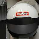 RaceQuip OF25 Open Face Racing Helmet (White, XL)