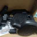 Upgrade 2 Pcs Baby Gate Banister Adapter  No-Drill Stair Railing Mount Kit, Fits 23.5 Round/Square Posts, Compatible with Baby & Pet Safety Gates,Black