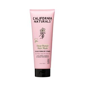 California Naturals Deep Repair Hair Mask, Paraben and Sulfate Free, Deep Conditioner for Dry, Damaged Hair, Vegan, Hydrating and Conditioning, For Curly, Frizzy, All Hair Types, 12 fl oz