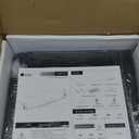 Keyboard Tray Under Desk Large C-Clamp 25.6 (30 Including Clamps) x 11.8 Slide-Out Platform Computer Drawer Pull Out Keyboard & Mouse Tray Black DSF4