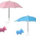 2Pack Phone Umbrella, Cell Phone Umbrella for Sun Shade Mobile Phone Holder with Universal Adjustable Cute suction Cup For Outdoor, Beach