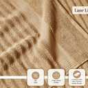 LANE LINEN Bathroom Towel Set 6 Piece - 100% Zero Twist Cotton - Super Soft & Highly Absorbent - 2 Bath, 2 Washcloths, 2 Hand Towels for Bathroom - Fade Resistant, Durable with a Luxury Look - Taupe