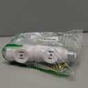 2-Pack E26 Light Socket Adapter - Converts Medium Screw Socket to Two Outlets With Pull Chain Switch - UL Listed, White