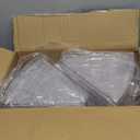 Leeden Lazy Susan Organizer for 26" Diameter Corner Lazy Susan, Plastic Kitchen Cabinet Storage Bins with Handle, 8 Packs, 1/8 Wedge - Food Safe, BPA Free