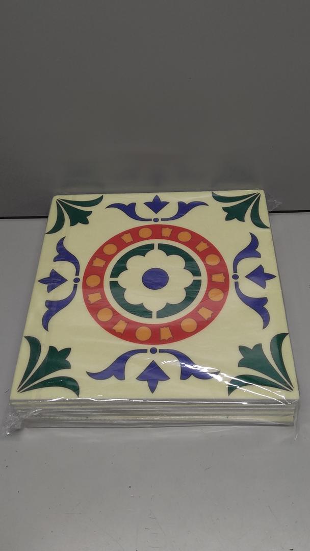  6 Pack Board with , Pinboard Square Tiles for Wall Organizer - Home Office Decor