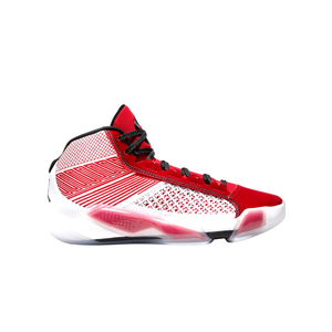 NIKE Air Jordan XXXVIII FIBA Basketball Shoes (FN7481-100, White/Pure Platinum/Metallic Gold) 14