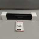 Pyle Home Theater Soundbar Speaker  Wave Base Wireless Bluetooth TV Sound System with AUX, USB, Micro SD Inputs  Tabletop Stand Mount with Extended Bass and Full Range Audio