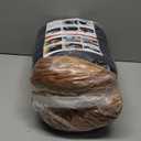 PetsHome Dog Car Seat for Medium Large Dogs, Detachable Washable Pet Booster Seat with Memory Foam Cushion, Side Pockets, 2 Clip-On Safety Leashes Pet Car Seat for Dog Up to 60 lbs/2 Small Dogs-Brown