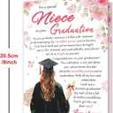 2 x Niece Graduation Card, 8×5.3 inches