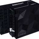 Lian Li EDGE1000W Fully Modular Low-Noise ATX Power Supply - ATX 3.1 & PCIE 5.1 Compliant - Cybenetics Gold Efficiency - 12V-2x6 Cable - L-Shape Design - with USB/Fan Hub - Black (EG1000G.BH)