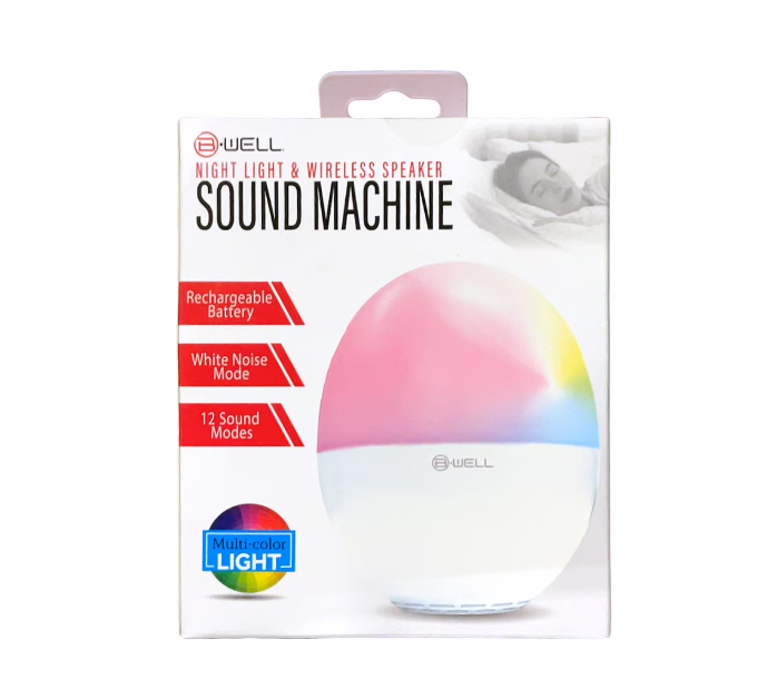 B-Well Night Light & Wireless Speaker