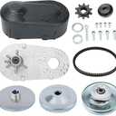 1" Go Kart Torque Converter CVT Comet Clutch Go Kart Clutch Kit | Replaces Comet 219554A 203814A TAV2 30-75 Yerf Dog Manco Mini Bike 10T #40/41 Chain