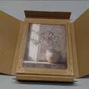 Vintage Framed Olive Tree Canvas Wall Art, Neutral Botanical Pictures Wall Decor, Rustic Potted Plant Paintings Prints, Organic Modern Farmhouse Artwork for Living Room Bedroom 8x10 Inch