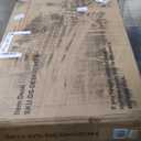 KEIKI L Shaped Home Office Desks with LED Light, Pegboard, Hutch, Drawers, Bookshelf & Storage Shelves, Modern Wooden Gaming Computer Corner Table for Work, Study, Writing