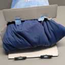 EGOHOME Cooling Comforter King Size,Double-Sided Cooling Blanket fo Hot Sleepers,Blue Summer Comforter for King Size Bed,Breathable & Soft & Silk Smooth Bedding Comforter - 90" x 106"