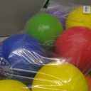 Jerify Foam Dodgeball Set 6 Inch Soft Skin Playground Dodgeballs Bulk, Low Density Foam for Non Sting Dodgeball Sports Equipment for Kids and Adults (Multicolor)