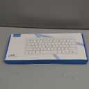 OMOTON Wireless Keyboard for Mac, Compact UltraSlim Design (No Number Pad), Stable Bluetooth Keyboard for Mac, Ergonomic and Portable, Compatible with MacBook Pro/Air/iMac, Silverwhite