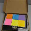 Motipuns 36 Pcs Teachers' Day Appreciation Gift Bulk Inspirational Sticky Note Pad Holder Office Nurse Thank You Gift Team Work Sticky Notes Opp Bags for Employee Volunteer Coworker Staff Slp Ot Month