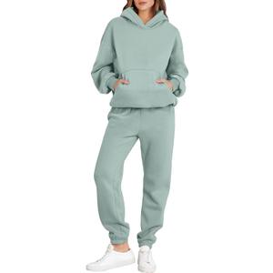ANRABESS Womens 2 Piece Outfits Lounge Hoodie Oversized Sweatshirt Jogger Sweatpants Y2K Tracksuit Sweatsuit Set Fall Clothes (Large, Lake) ANRABESS Womens 2 Piece Outfits Lounge Hoodie Oversized Sweatshirt Jogger Sweatpants Y2K Tracksuit Sweatsuit Set Fall Clothes (Large, Lake)