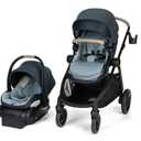 Maxi-Cosi Zelia Pro 5-in-1 Travel System with Mico Pro Infant Car Seat, Baby Stroller Combo, Reversible Seat, Large Wheels, Adjustable Handle, Newborn to Toddler, Lightweight (Manufucture Date: 2025-11-20)