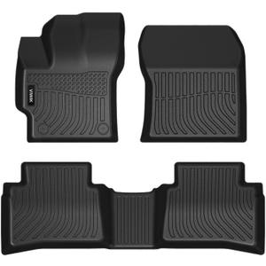 VIWIK Floor Mats for Toyota Corolla Sedan 2020-2024 (NOT Fit Hybrid/4 Door Hatchback), TPE Car Mats All Weather Custom Floor Liners Full Set 1st and 2nd Row, Car Accessories for Corolla Sedan Non-Slip
