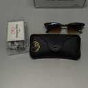 Ray-Ban RB3016 Clubmaster Classic Square Sunglasses for Men for Women