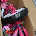 Liberry Toddler Tricycle Age 2 3 4 Years Old, Kids Trike with Bell, Back Basket and Removable Pedal, 3 Wheel Bike Birthday Toys Gift for Boys Girls, Pink