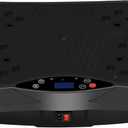 Vibration Plate Exercise Machine - Full Body Workout Vibration Platform with Loop Bands & Remote Control for Home Fitness & Weight Loss & Muscle Toning