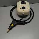 Handheld Steam Cleaner, Portable Steamer for Cleaning with 9pcs Accessories, 6-Level Adjustable Handle, 12s Heat-Up, 1200ml Tank, Steam Cleaner for Home,Dirt,Grout,Tile,Floor,Couch and Car (Khaki)