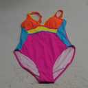 Blooming Jelly Women Tummy Control Swimsuits One Piece Modest Bathing Suit Lace Up Slimming Swim Suits 2025 (Large, Orange Pink)