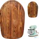 ENVTEK Appliance Slider, Pine Wood Mixer Sliding Tray Mat for KitchenAid 4.5 & 5 Qt Artisan Stand Mixers, Anti-Slip Countertop Protector Kitchen Accessories
