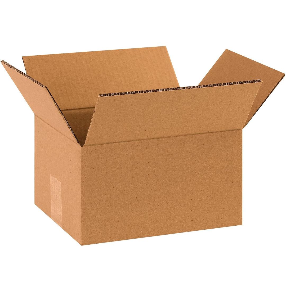 BOX USA Shipping Boxes Double Wall 10"L x 8"W x 6"H, 15-Pack | Corrugated Cardboard Box for Packing, Moving and Storage