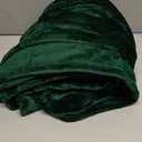 Ultra Soft Fleece Blanket Throw Size - Flannel Fleece Luxury Throw Blanket - Lightweight for Couch Bed Chair - Thick, Warm & Breathable - All Season Cozy Anti-Static Microplush Bedding, Forest Green