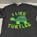 I Like Turtles Tortoise Sea Animal Funny Gift T-Shirt, M