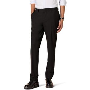 Amazon Essentials Men's Slim-Fit Wrinkle-Resistant Stretch Dress Pant (38W x 30L, Black)