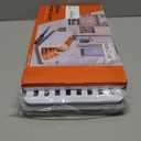 New Upgrade Bread Slicer for Homemade Bread, Bread Slicing Guide Adjustable Width, Foldable and Compact Cutting Guide with Crumb Tray, Suitability for Homemade Bread, Bagels, Cakes