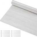 Exhaust Heat Shield Automotive, Embossed Aluminum Heat Shield Kit with 20PCS Cable Metal Ties for Muffler Exhaust Wrap, Heat Barrier,Car Exhaust Sheet (16" x 39")