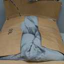 Momcozy J-Shaped Pregnancy Pillow for Sleeping with Cooling Cover  Maternity Body Pillow for Pregnant Women, Side Sleeper Support for Belly, Hip & Leg, Deep Grey