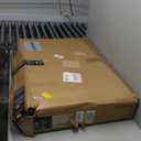 Freestanding Dog Gate Indoor,Doggie Gate Foldable Dog Gates for Doorways,Stairs or Hallways, Wooden White Pet Gate for The House, Pet Fence with Support Feet Included,32 "Height-6 Panels