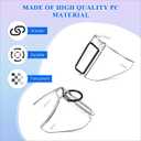 UKCOCO Safety Glasses Side Shields 2 Pairs Pc Protective Film Lightweight Eye Side Shields for Work and Outdoor Use Compatible with Most Eyewear