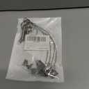 4 Packs of Bimini Top Pin, Quick Release Pin Dia.1/4in w/Lanyard Prevents Loss, Stainless Steel 316 with Free Screws