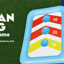 2 x Inflatable bean bag toss game 37.01 in x 29.13 in