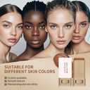 Skin Tint, Beauty Balm Serum Boosted Skin Tint, Foundation Stick, Skin Tint with SPF, Tinted Moisturizer, Concealer Stick, Full Coverage Foundation, Face Makeup, Foundation Makeup, Dewy Finish (#0306)